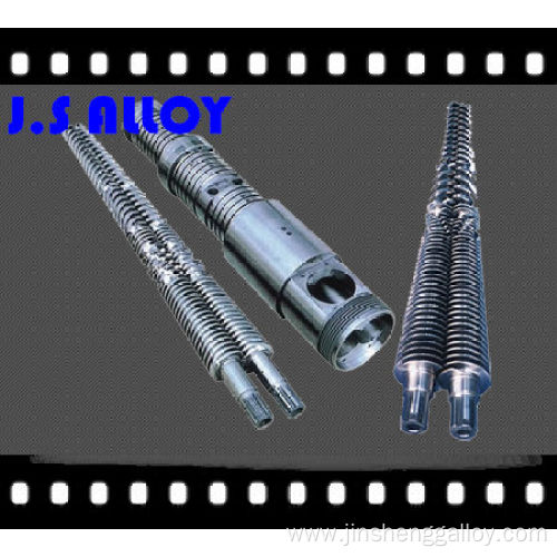 65/132 conical twin screw barrel